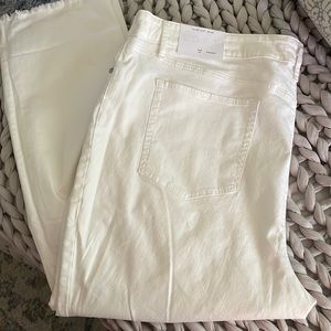 Loft white denim